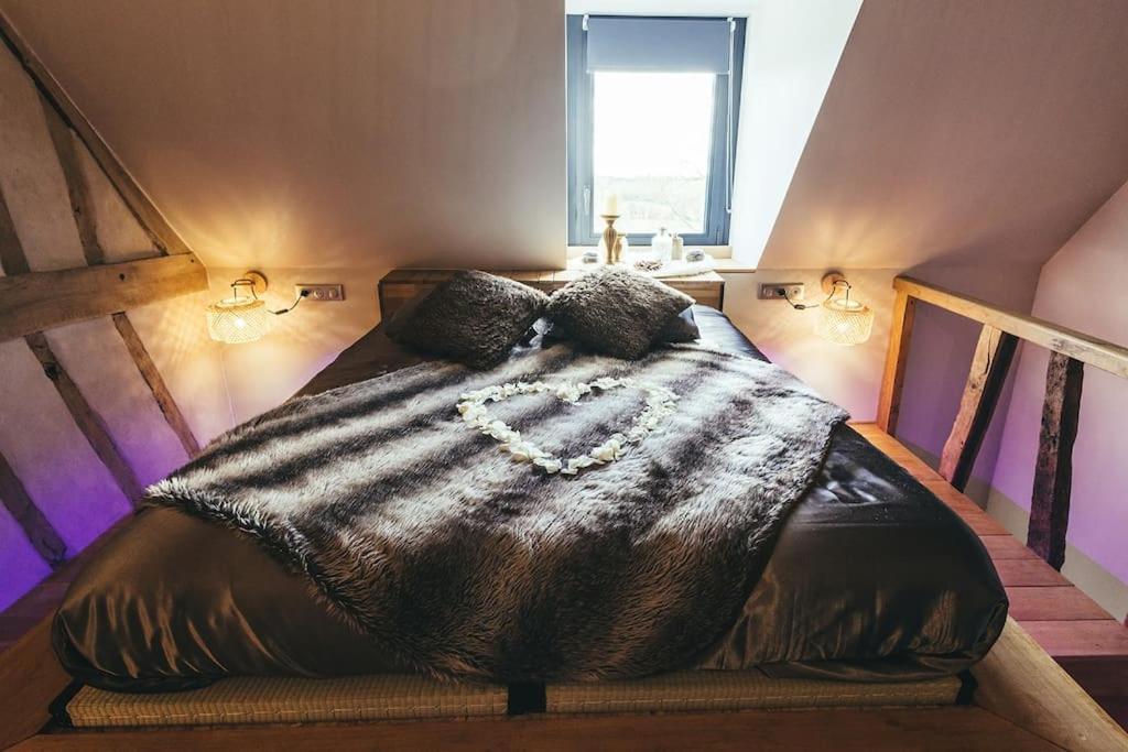 Le Duplex De L'Etoile Home Cinema Jacuzzi Et Sauna Privatif Longmesnil Extérieur photo