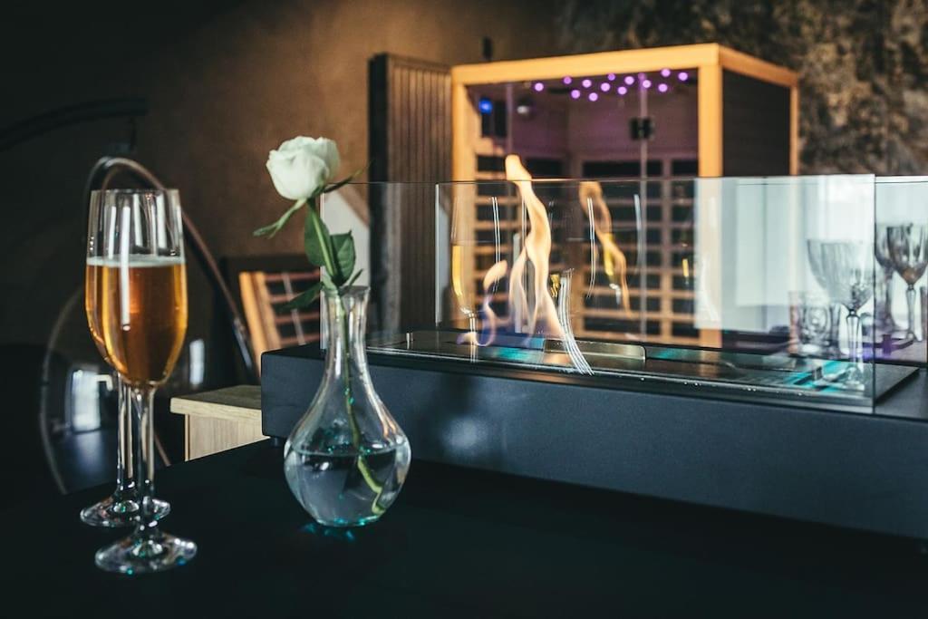 Le Duplex De L'Etoile Home Cinema Jacuzzi Et Sauna Privatif Longmesnil Extérieur photo